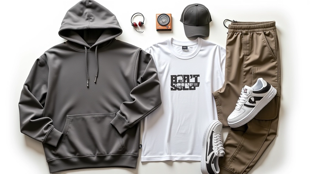 Türk streetwear markalarının ürünleri: hoodie, tişört ve aksesuar koleksiyonu